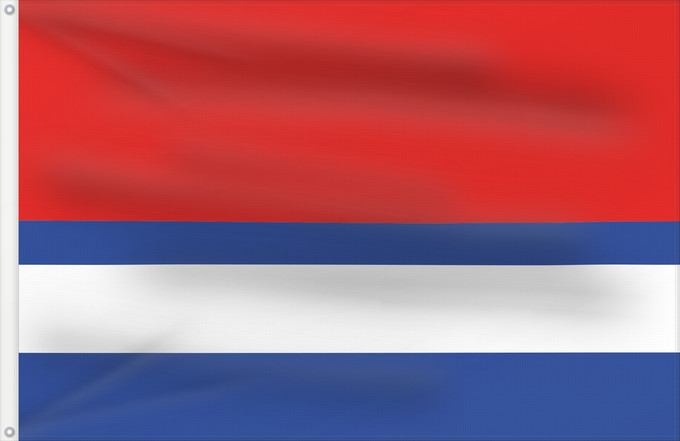 Flag, with two metal eyelets and reinforced hoist: Brezova nad Svitavou	Březová nad Svitavou