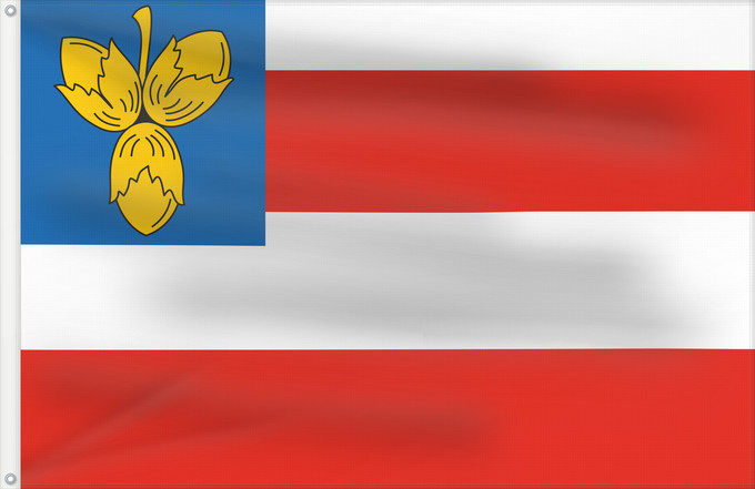 Flag, with two metal eyelets and reinforced hoist: Brno-Nový Lískovec vlajka	Brno-Nový Lískovec	Městské části Brna-Nového Lískovece