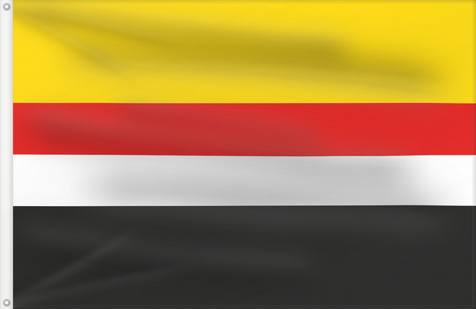 Flag, with two metal eyelets and reinforced hoist: Brno-střed vlajka	Brno-střed	Městské části Brna-středu