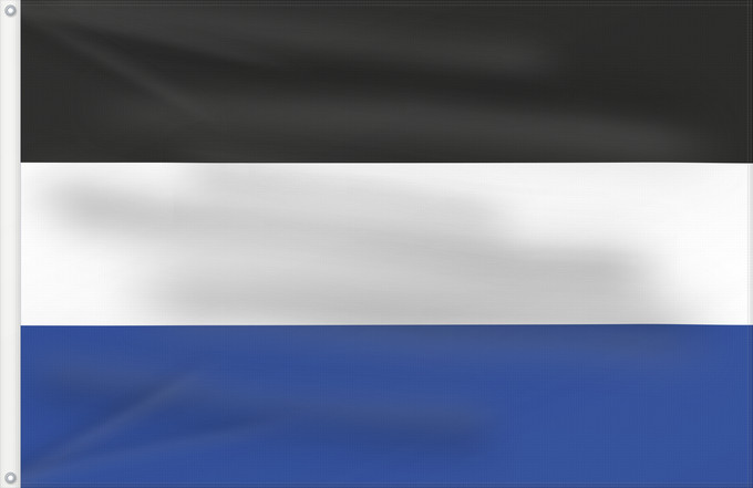 Flag, with two metal eyelets and reinforced hoist: BRUNTAL TRICOLOR