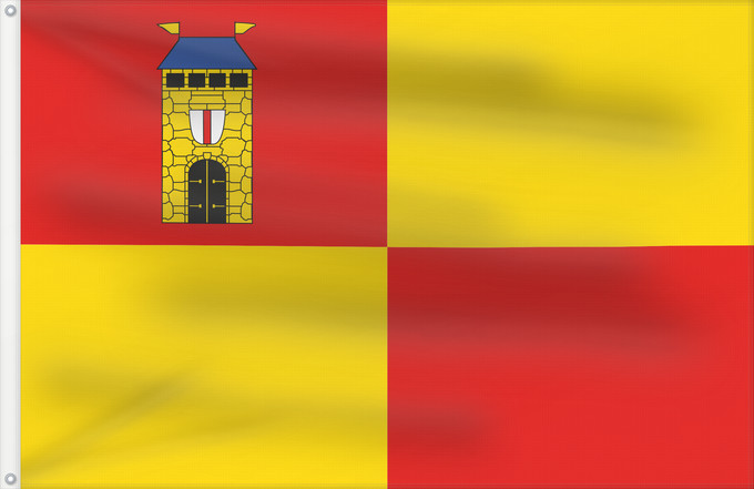 Flag, with two metal eyelets and reinforced hoist: Budišov TR	This W3C-unspecified vector image was created with Inkscape	Budišov	Vesnice cs Budišov, okres Třebíč