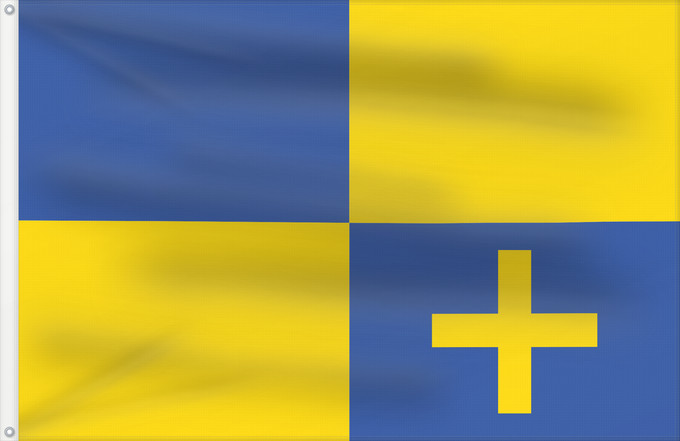 Flag, with two metal eyelets and reinforced hoist: Budyne nad Ohri	Budyně nad Ohří	Budyně nad Ohří  town in Czechia