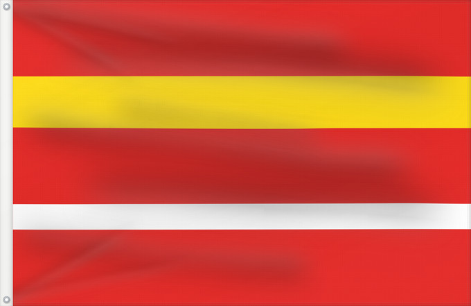 Flag, with two metal eyelets and reinforced hoist: Dolni Ujezd  Svitavy	Municipal flag of Dolní Újezd village	Dolní Újezd (Svitavy)	Dolní Újezd, okres Svitavy