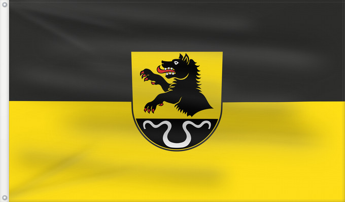 Bandera, con dos ojales metálicos y lado del asta reforzado: Altdorf (Region Stuttgart)