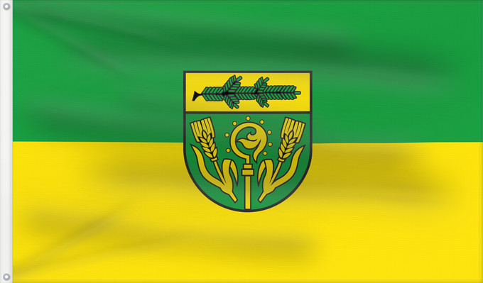 Bandera, con dos ojales metálicos y lado del asta reforzado: Deckenpfronn (Region Stuttgart)