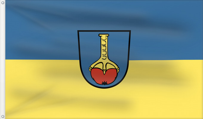 Drapeau, avec deux œillets métalliques et guindant renforcé : Ehningen (Region Stuttgart)