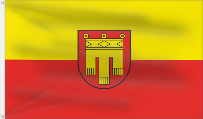 Drapeau, avec deux œillets métalliques et guindant renforcé : Herrenberg (Region Stuttgart)