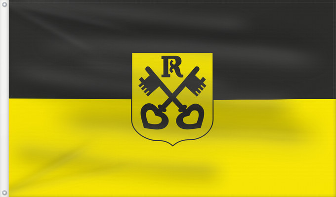 Drapeau, avec deux œillets métalliques et guindant renforcé : Renningen (Region Stuttgart)