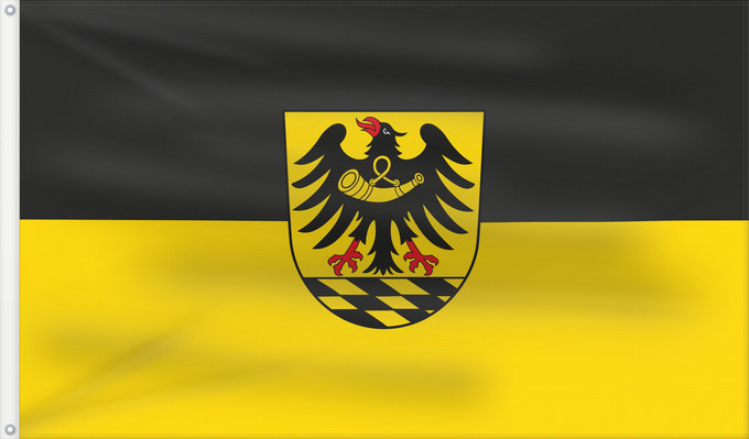 Drapeau, avec deux œillets métalliques et guindant renforcé : Esslingen (Kreis)