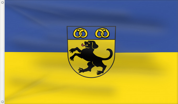 Bandera, con dos ojales metálicos y lado del asta reforzado: Altenriet (Region Stuttgart)