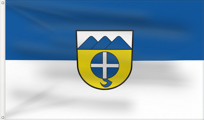 Drapeau, avec deux œillets métalliques et guindant renforcé : Baltmannsweiler (Region Stuttgart)