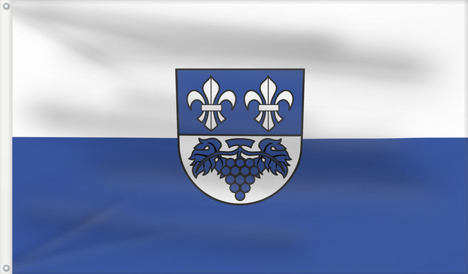 Bandera, con dos ojales metálicos y lado del asta reforzado: Kohlberg (Region Stuttgart)