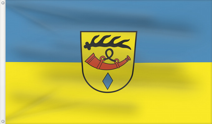 Flag, with two metal eyelets and reinforced hoist: Nürtingen (Region Stuttgart)