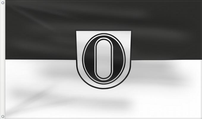 Drapeau, avec deux œillets métalliques et guindant renforcé : Owen (Region Stuttgart)