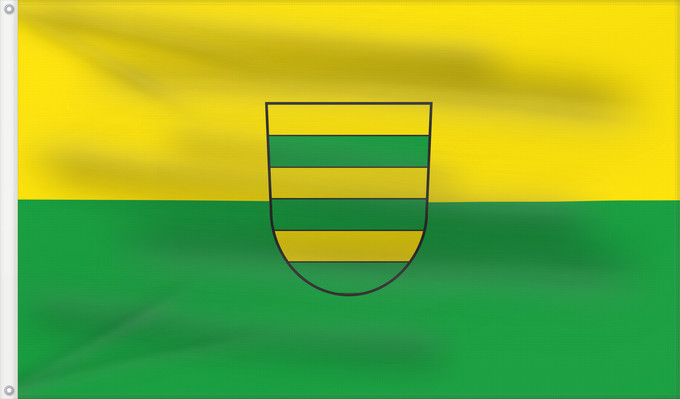 Drapeau, avec deux œillets métalliques et guindant renforcé : Filderstadt (Region Stuttgart)