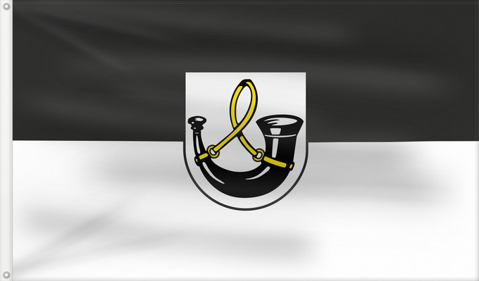 Drapeau, avec deux œillets métalliques et guindant renforcé : Dürnau (Region Stuttgart)
