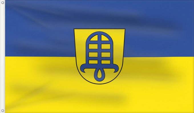 Drapeau, avec deux œillets métalliques et guindant renforcé : Hemmingen (Region Stuttgart)