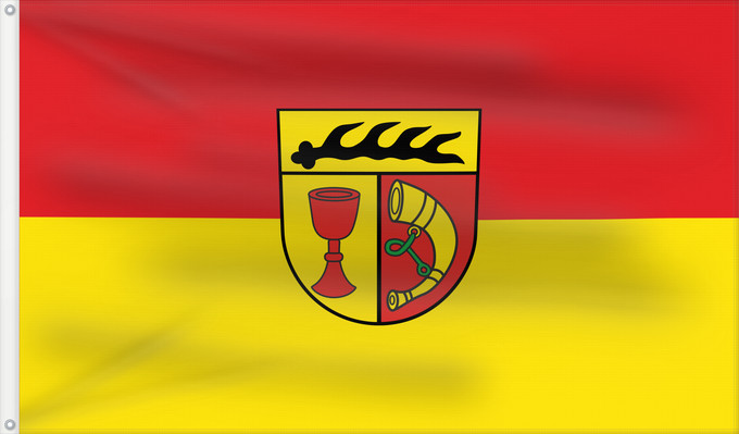Bandera, con dos ojales metálicos y lado del asta reforzado: Murr (Region Stuttgart)