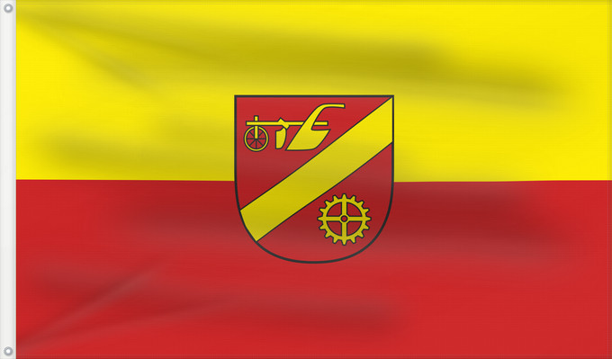 Bandera, con dos ojales metálicos y lado del asta reforzado: Tamm (Region Stuttgart)