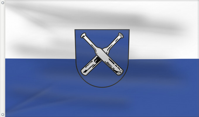 Bandera, con dos ojales metálicos y lado del asta reforzado: Althütte (Region Stuttgart)
