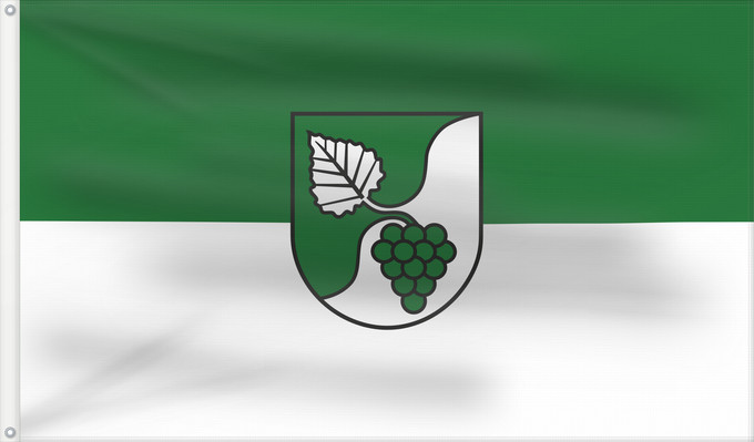 Bandera, con dos ojales metálicos y lado del asta reforzado: Aspach (Region Stuttgart)
