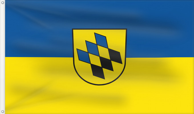 Flagge, mit zwei Metallösen und verstärktem Besatzband: Kernen im Remstal (Region Stuttgart)