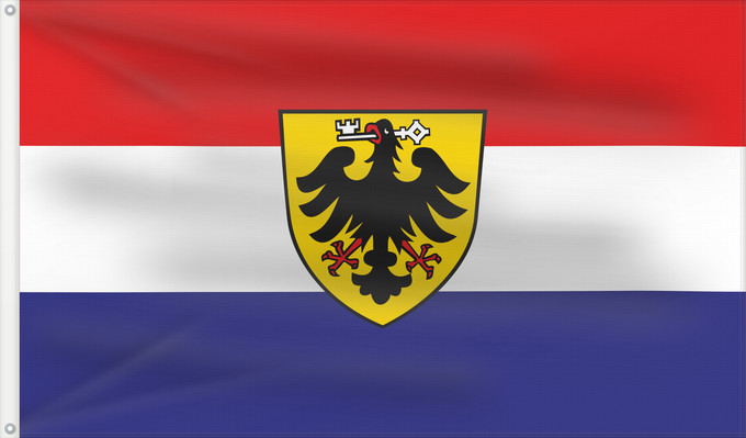 Flagge, mit zwei Metallösen und verstärktem Besatzband: Bad Wimpfen (Nördliches Baden-Württemberg)
