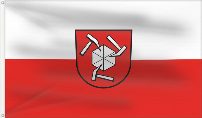 Bandera, con dos ojales metálicos y lado del asta reforzado: Beilstein (Nördliches Baden-Württemberg)