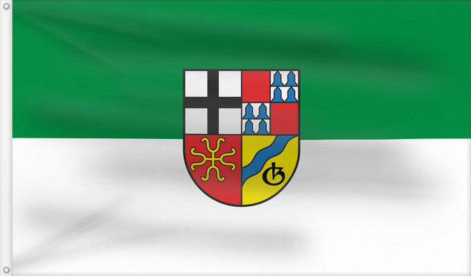 Bandera, con dos ojales metálicos y lado del asta reforzado: Gundelsheim (Nördliches Baden-Württemberg)