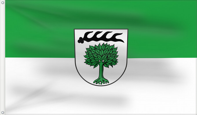 Bandera, con dos ojales metálicos y lado del asta reforzado: Ilsfeld (Nördliches Baden-Württemberg)