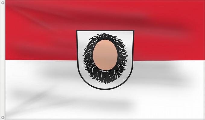 Drapeau, avec deux œillets métalliques et guindant renforcé : Pfaffenhofen (Nördliches Baden-Württemberg)