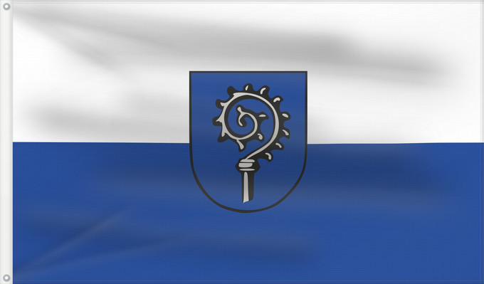 Bandera, con dos ojales metálicos y lado del asta reforzado: Ingelfingen (Nördliches Baden-Württemberg)