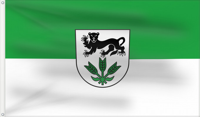 Bandera, con dos ojales metálicos y lado del asta reforzado: Zweiflingen (Nördliches Baden-Württemberg)