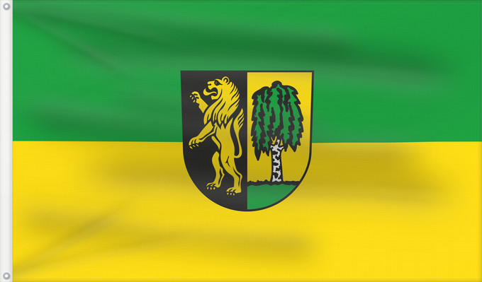 Bandera, con dos ojales metálicos y lado del asta reforzado: Mainhardt (Nördliches Baden-Württemberg)