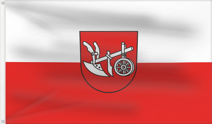 Bandera, con dos ojales metálicos y lado del asta reforzado: Neuler (Schwäbische Alb)