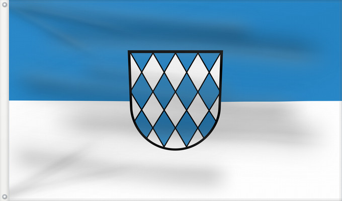 Flag, with two metal eyelets and reinforced hoist: Bretten (Nördliches Baden-Württemberg)