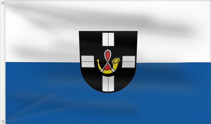 Flag, with two metal eyelets and reinforced hoist: Hambrücken (Nördliches Baden-Württemberg)