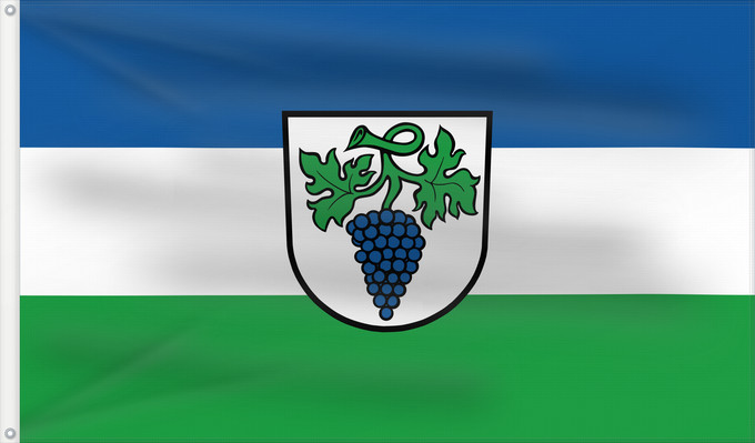 Flag, with two metal eyelets and reinforced hoist: Weingarten (Baden) (Nördliches Baden-Württemberg)