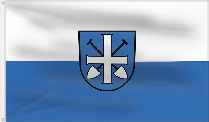 Flag, with two metal eyelets and reinforced hoist: Graben-Neudorf (Nördliches Baden-Württemberg)