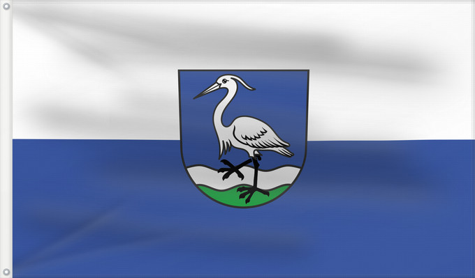 Flag, with two metal eyelets and reinforced hoist: Au am Rhein (Nördlicher Schwarzwald)