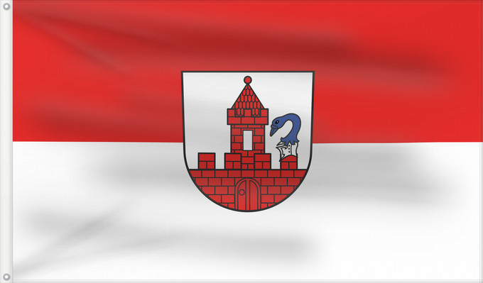 Flag, with two metal eyelets and reinforced hoist: Lichtenau (Nördlicher Schwarzwald)