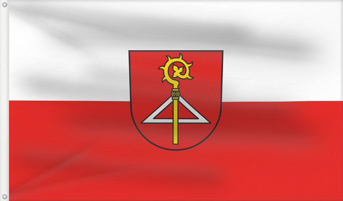 Flag, with two metal eyelets and reinforced hoist: Loffenau (Nördlicher Schwarzwald)
