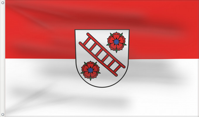 Flag, with two metal eyelets and reinforced hoist: Weisenbach (Nördlicher Schwarzwald)