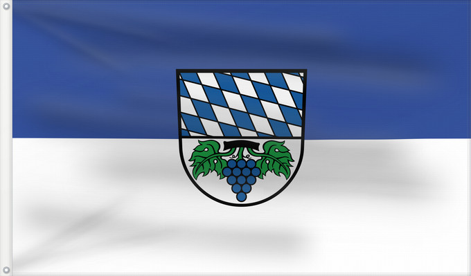 Drapeau, avec deux œillets métalliques et guindant renforcé : Haßmersheim (Nördliches Baden-Württemberg)