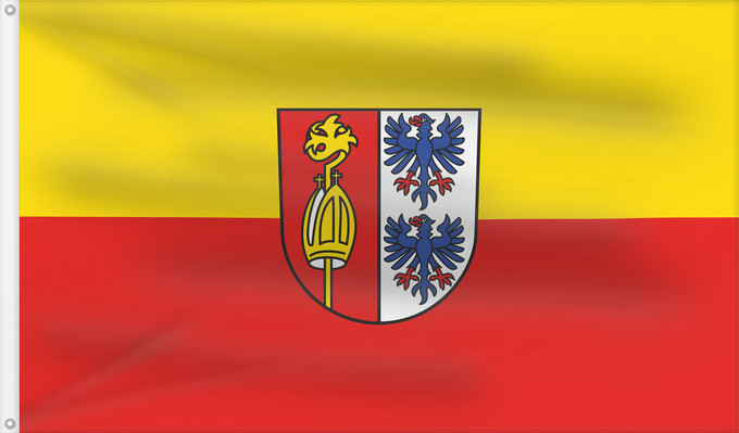 Flag, with two metal eyelets and reinforced hoist: Limbach (Nördliches Baden-Württemberg)