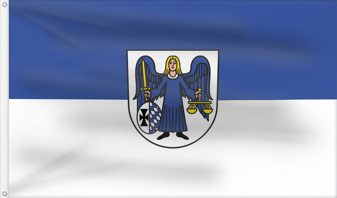 Flag, with two metal eyelets and reinforced hoist: Elztal (Nördliches Baden-Württemberg)