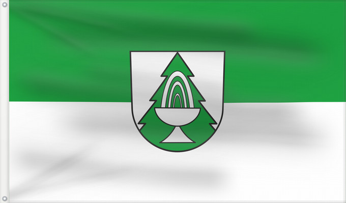 Flag, with two metal eyelets and reinforced hoist: Waldbrunn (Nördliches Baden-Württemberg)