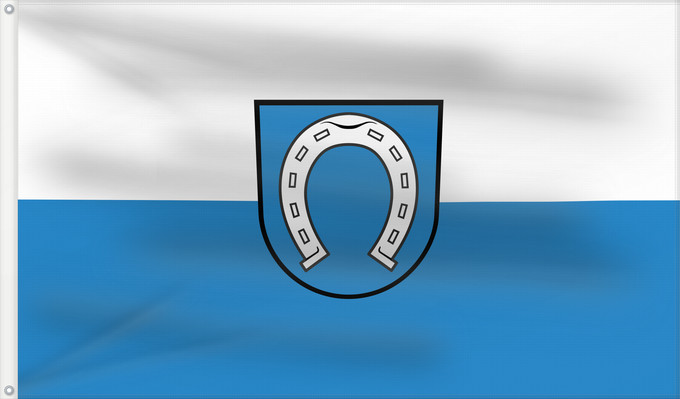 Flag, with two metal eyelets and reinforced hoist: Brühl (Nördliches Baden-Württemberg)