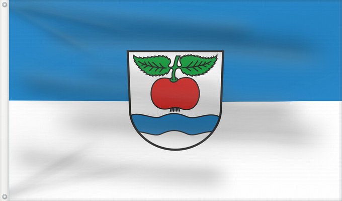 Flag, with two metal eyelets and reinforced hoist: Epfenbach (Nördliches Baden-Württemberg)