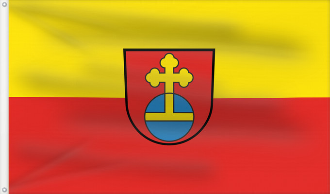 Flag, with two metal eyelets and reinforced hoist: Eppelheim (Nördliches Baden-Württemberg)
